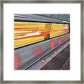 Dc Light Rail Framed Print