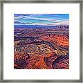 Dead Horse Point Panorama Framed Print