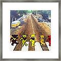 Dead On Abbey Road Framed Print