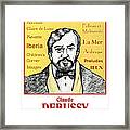 Debussy Framed Print