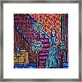 Decending Staircase Framed Print