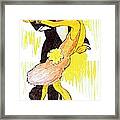 Deco Dancers Framed Print