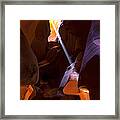 Deep In Antelope Framed Print Deep In Antelope Framed Print
