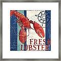 Deep Sea Lobster Framed Print