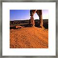 Delicate Arch Framed Print