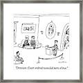 Dennison.  Court-ordered Reconciled Party Of Two Framed Print