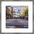 Denver Chalk Art Festival At Larimer Square 2014 Framed Print