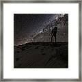 Desert Hiking Framed Print
