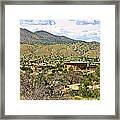 Desert Landscape Framed Print