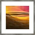 Desert Sunset Framed Print