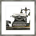 Desk Jockey Framed Print