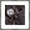 Diamond In Host Rock Framed Print