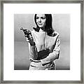 Diana Rigg In The Avengers Framed Print