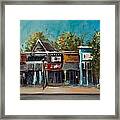 Dickson Street Framed Print