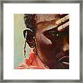 Dignity Maasai Warrior Framed Print