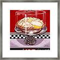 Diner Desserts - Lemon Meringue Pie Framed Print