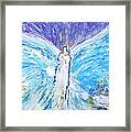 Healing Angel Apparition Of Angels Framed Print