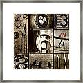 Divisible By Three Framed Print