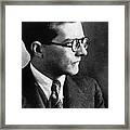 Dmitri Shostakovich 1937 Framed Print