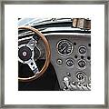Dn-cobra Oldtimer Steering Wheel Framed Print