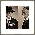 Doc Skin Wanted Mugshot Framed Print