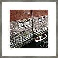 Dockside Warehouse Framed Print