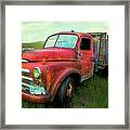 Dodge Farm Truck Framed Print