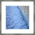 Doe River Weir Dam Framed Print