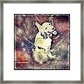 Dog #iphone #instagram #iphoneography Framed Print