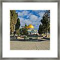 Dome Of The Rock Framed Print