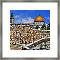 Old City Of Jerusalem Framed Print