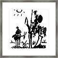 Don Quixote Framed Print