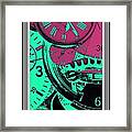 Don't Be Late Framed Print
