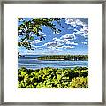 Door County Horseshoe Island Framed Print