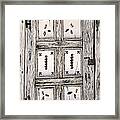 Door To The Unknown Framed Print