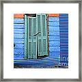 Doors And Windows Buenos Aires 8 Framed Print