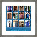 Doors Of New Mexico Framed Print