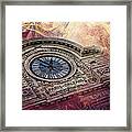 D'orsay Clock Paris Framed Print