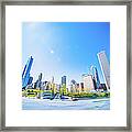 Downtown Chicago Framed Print