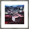 Downtown #mexico #city #mexicocity Framed Print