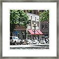 Downtown Neighborhood Framed Print