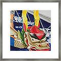Dragon Boat Framed Print