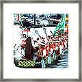 Dragon Boats - Cathay Pacific Framed Print