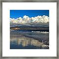 Drakes Beach Reflections Framed Print