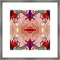 Drenched In Awareness Abstract Healing Artwork By Omaste Witkows Framed Print
