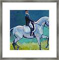 Dressage Framed Print