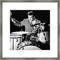 Drummer Gene Krupa Framed Print