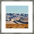 Dunes - Death Valley Framed Print