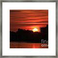 Dunlawton Sunrise Framed Print