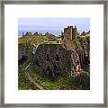 Dunnottar Castle Panorama Framed Print